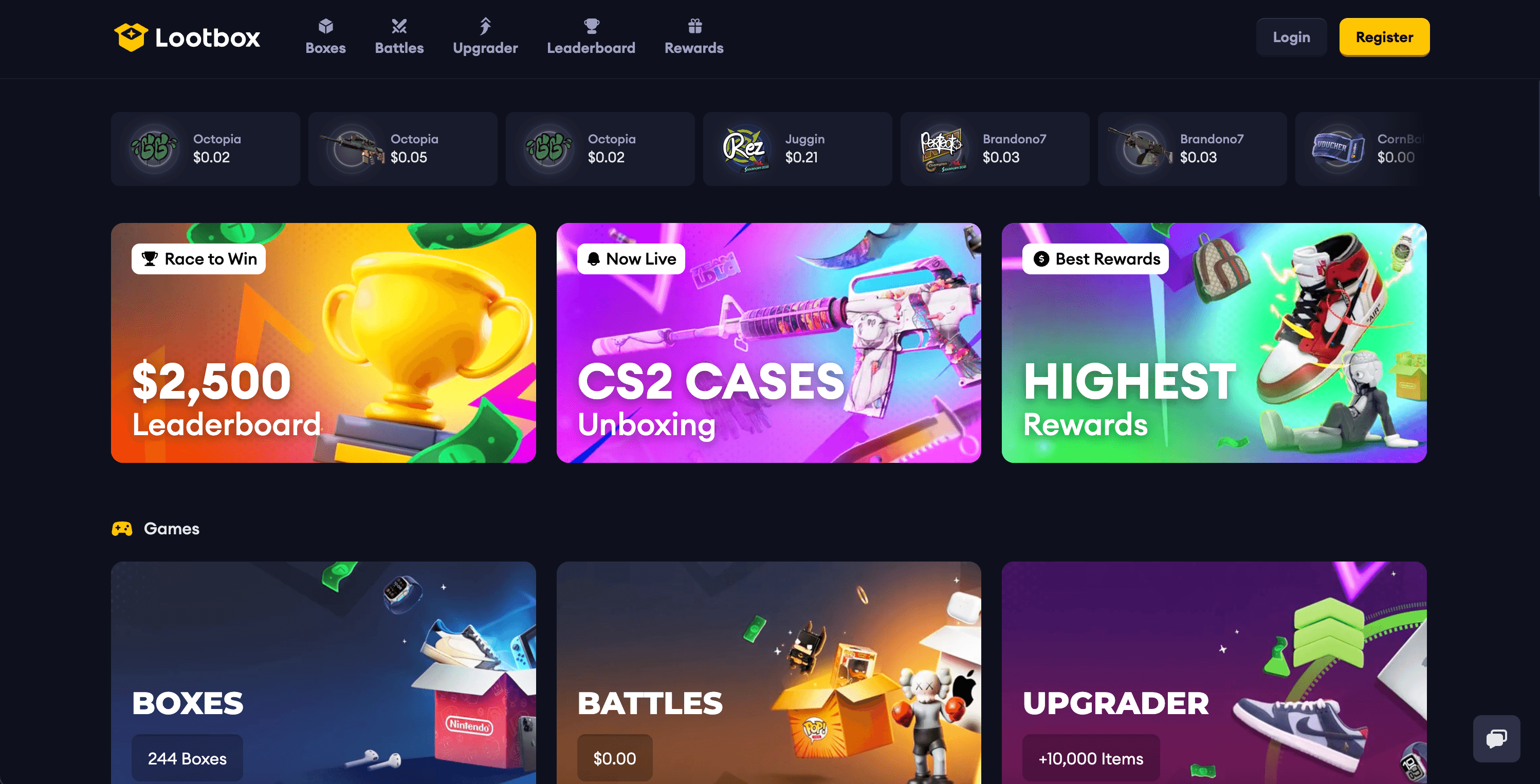 Lootbox.com — Case Battle